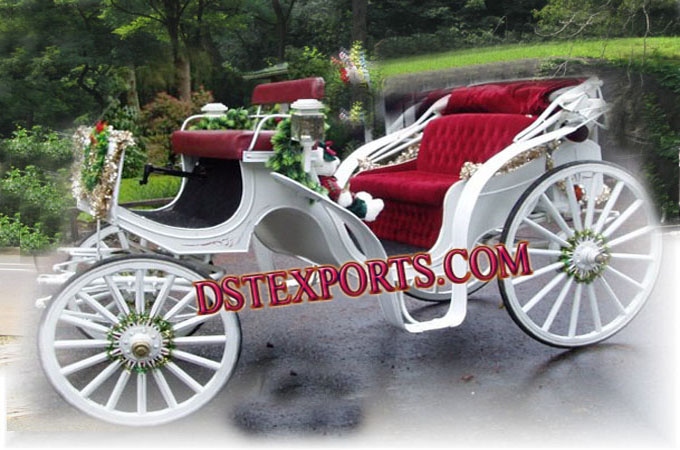Wedding White New Victoria Carriages