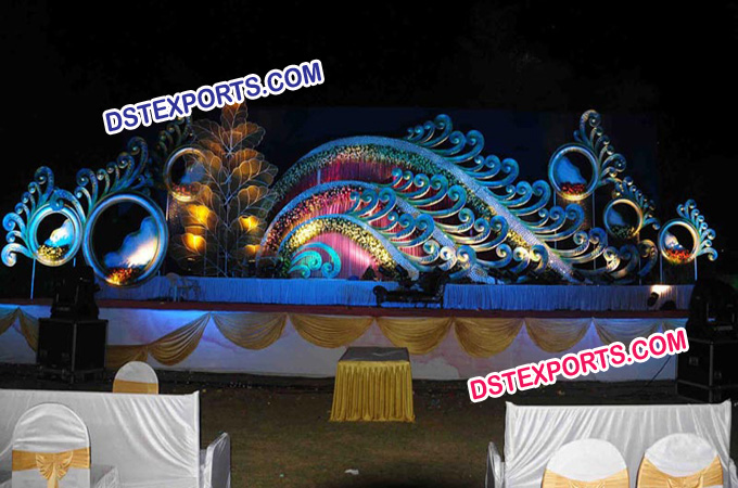 Radhe Krishan Wedding Beautiful Stage Set