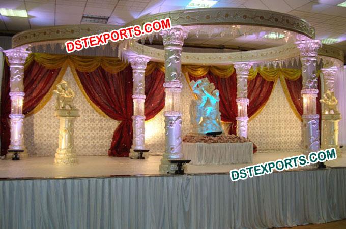 Aishwaria Wedding Crystal Mandap /Pagoda