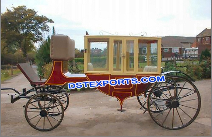 Traditional Wedding Horse  Carriage Buggy