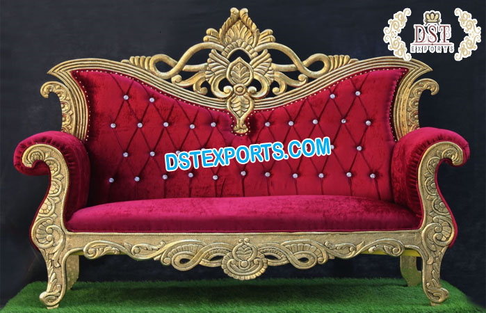 Muslim Walima Stage King Love- Seater/Sofa