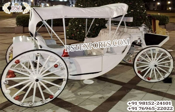 Exclusive Vis-A-Vis 4 Seater Horse Carriage