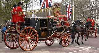Royal Golden Horse Carriage