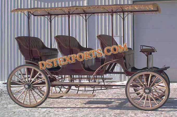 Three Seater Horse Drawn Surrey