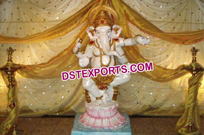Decorated Lord Ganesha Statues