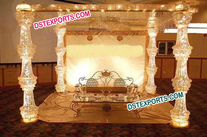 Wedding Crystal Wedding Mandap Set/Pagoda