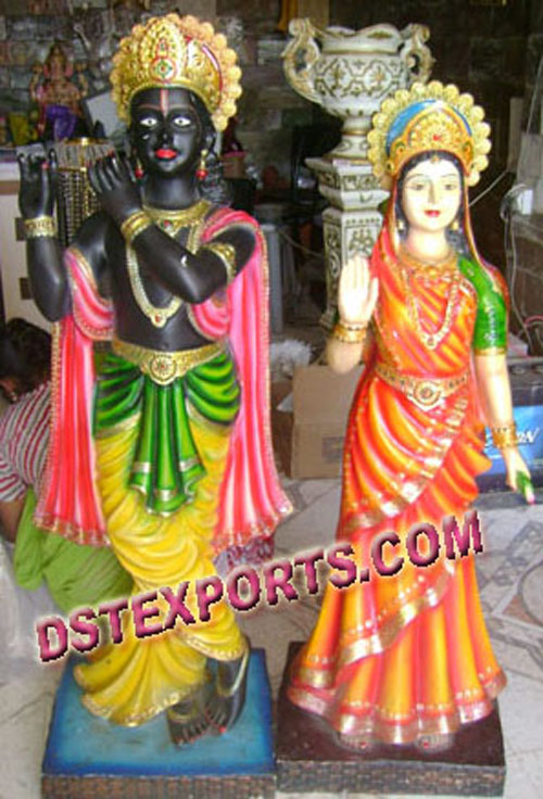 Radha Krishan Welcome Statue For Sale