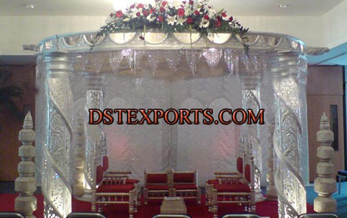 Latest Fiber Crystal Mandap/Pagoda