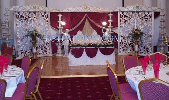 New Wedding Fiber Carved Stage Set