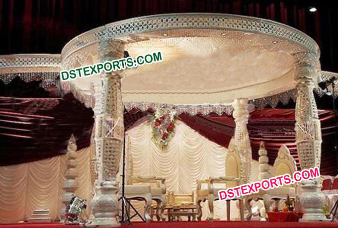 Wedding New Crystal Bottle Mandap Set