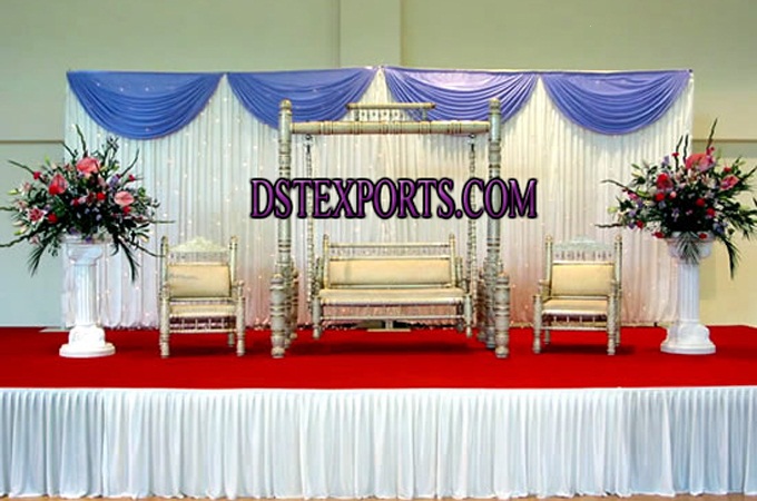 Wedding New Sankheda Swing Stage Set