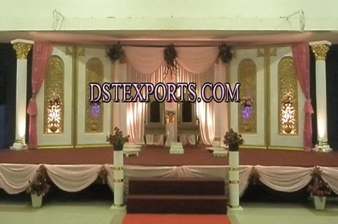 Indian Wedding Shagun Stage Set