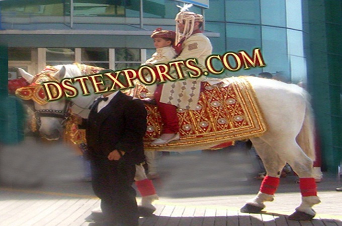 New Designer Wedding Horse Costume