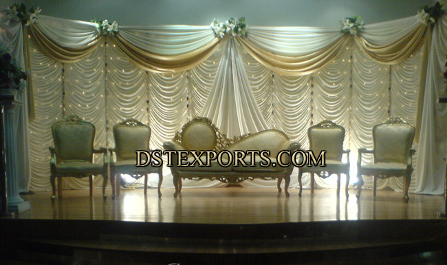 LATEST DESIGNER WEDDING SOFA SET