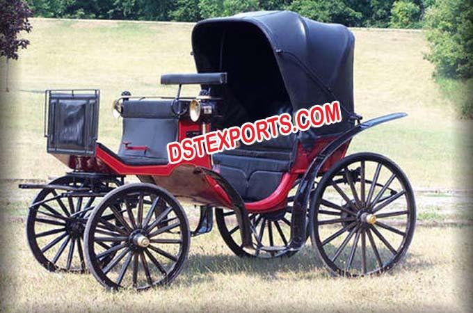 Black Victoria Carriage For Builder