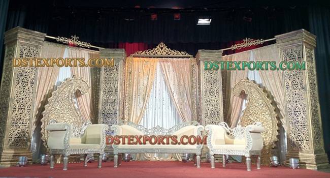 INDIAN MARRIAGE STAGE DECORATIONS