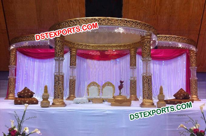 Bollywood Wedding Crystal Mandap For Wedding