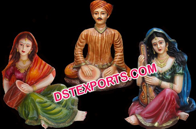 Wedding Rajasthani Fiber Statue