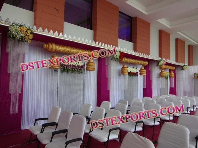 INDIAN WEDDING DECORATED HANGING PILLARS