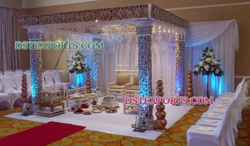 WEDDING PEARL CARVED MANDAP