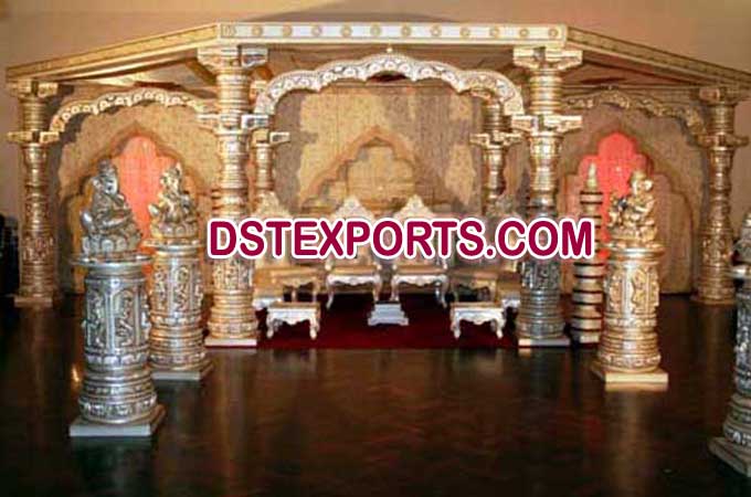 Royal Dev Fiber Wedding Mandap