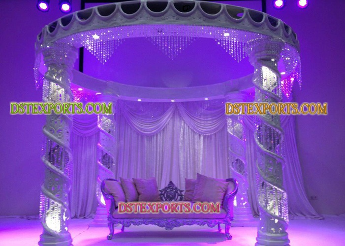 WEDDING FIBER CRYSTAL MANDAPAM