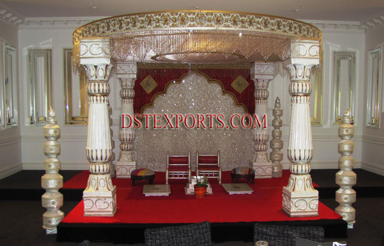 LATEST WEDDING MADHAVI MANDAP SET