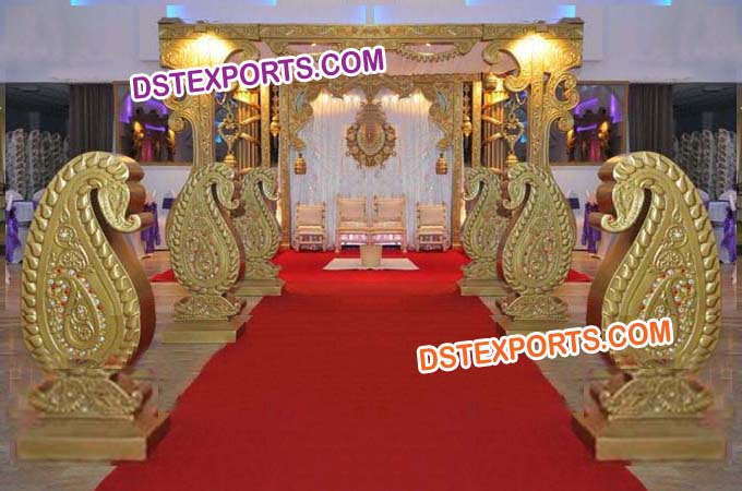 Indian Wedding Fiber Mango Mandap