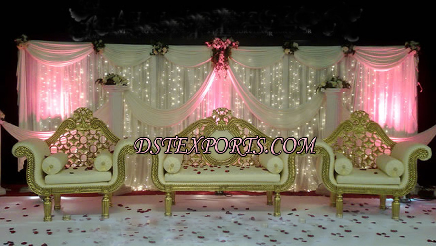 ASIAN WEDDING GOLD ELEGENT FURNITURE