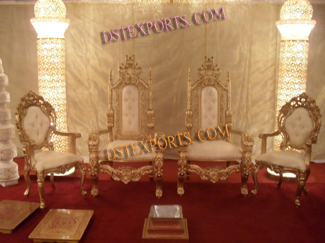 ASIAN WEDDING ELEGANT STAGE CHAIRS