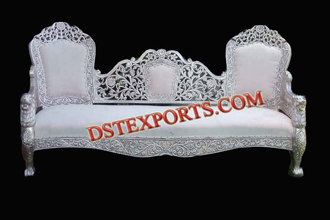 INDIAN WEDDING DESIGNER SILVER SOFA SET