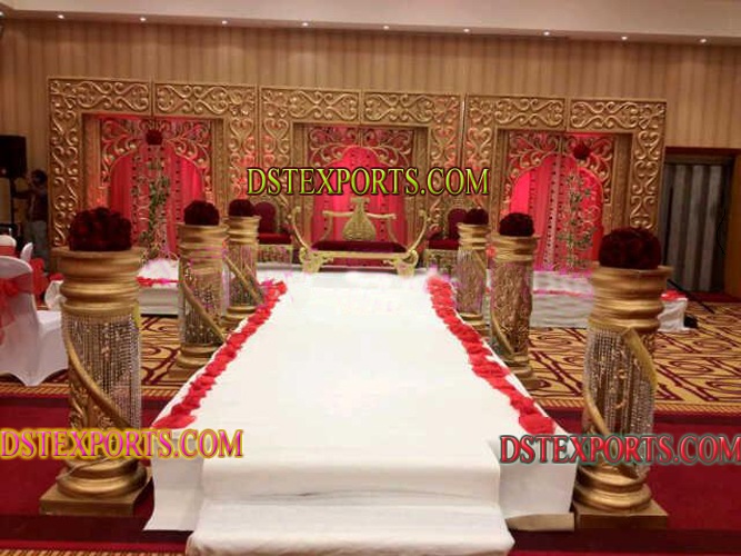 LATEST WEDDING CARVED BACKDROPS