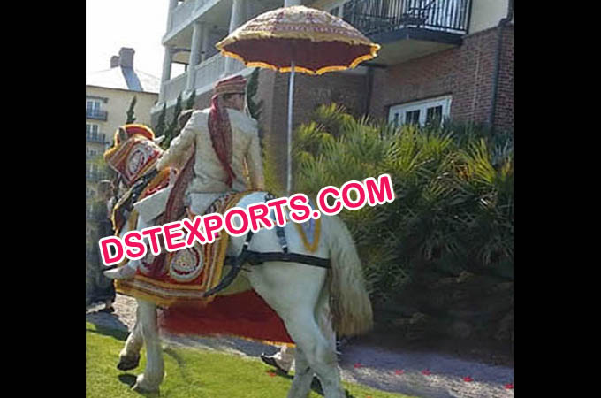 Indian Barat Horse Dress Howdah