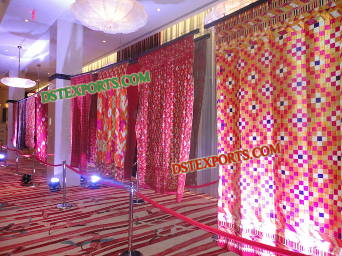 PUNJABI WEDDING PHULKARI BACKDROPS