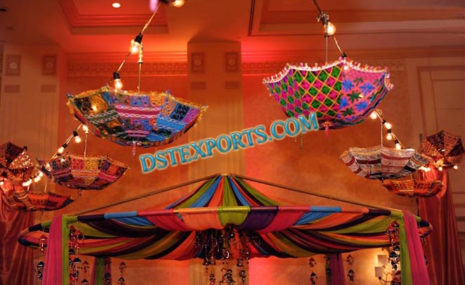 RAJASTHANI WEDDING DECOR UMBERALAS