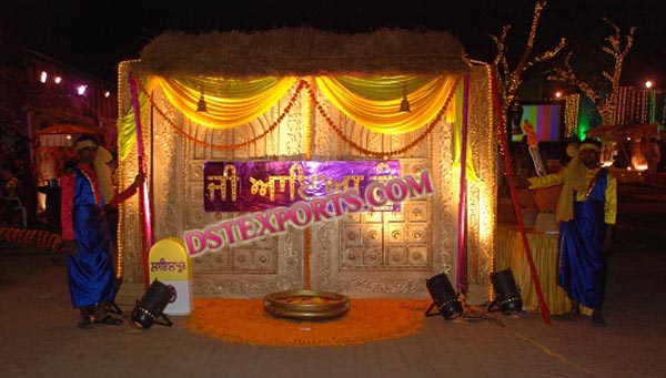 PUNJABI THEEM STAGE DECORS