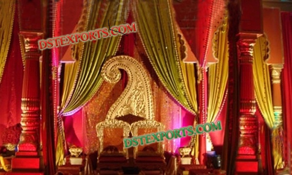 INDIAN WEDDING GOLDEN CARRY DECORATION