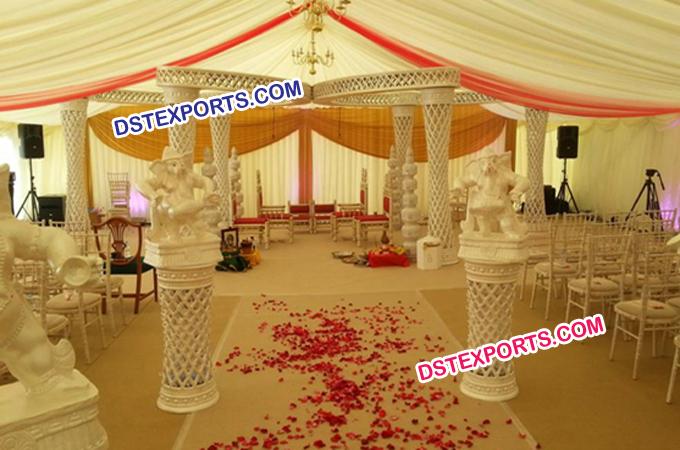 Dream Wedding Butterfly Crystal Mandap/Pagoda