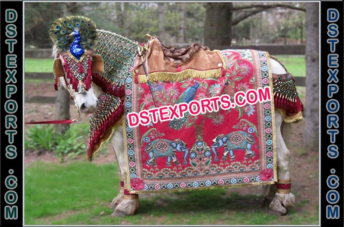 Gujrati Wedding Horse Decoration
