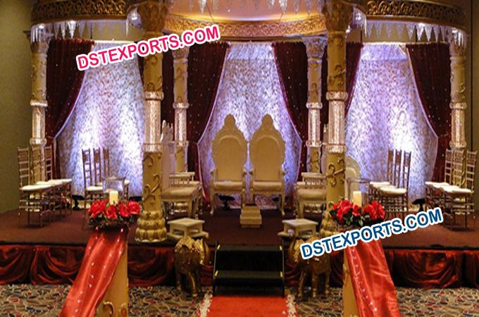 Bollywood Crystal Mandap Set/Pagoda