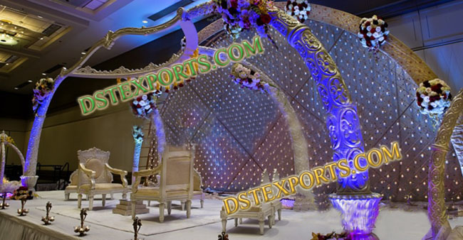 WEDDING MANDAP ELEPHANT TUSK BACKDROP