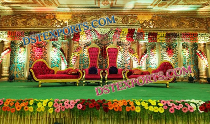 ROYAL INDIAN WEDDING STAGE FURNITURES