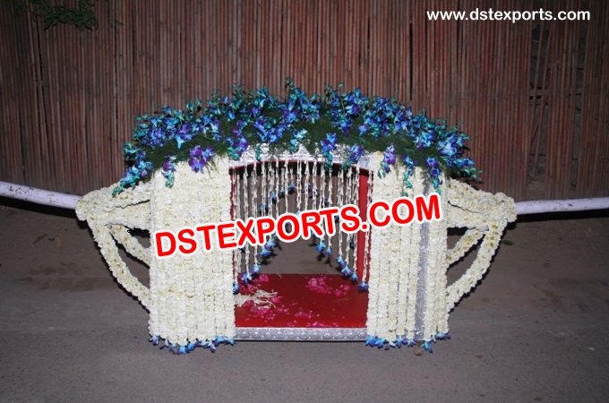 Indian Wedding Decorated Palkis