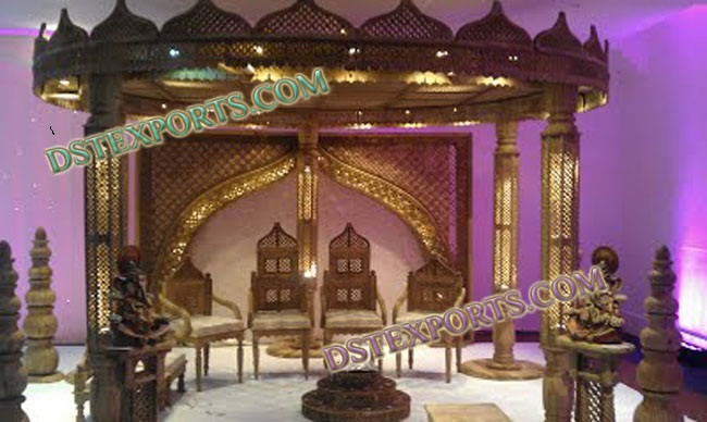 INDIAN WEDDING DURBAR MANDAP