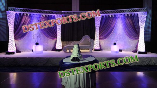 LATEST DESIGN WEDDING CRYSTAL STAGE