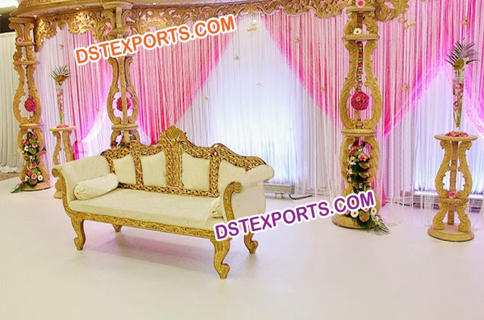 Exclusive Wedding Wooden Antique Stage