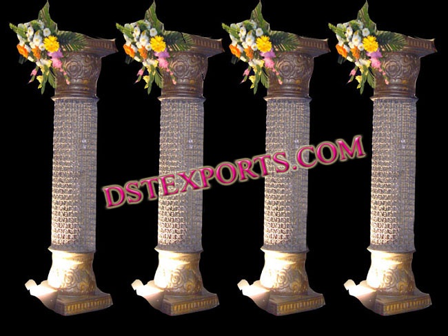 WEDDING FIBER CRYSTAL PILLARS