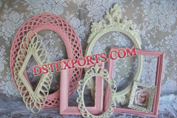 WEDDING STAGE CARVED PHOTO FRAMES