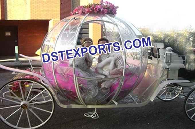 Beautiful Wedding Cinderella Horse Carriage