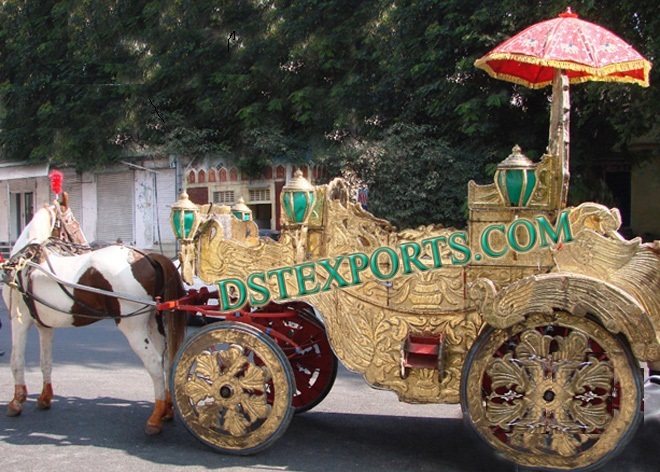 GRAND INDIAN HORSE DRAWN BAGHI